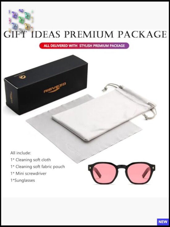 Thick Square Sunglasses Retro 90s Trendy Unisex UV Protection Shades main image 5